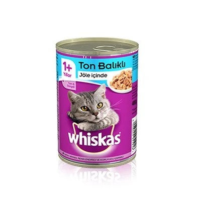 WHİSKAS TON BALIKLI YETİŞKİN KEDİ KONSERVESİ 400 GR