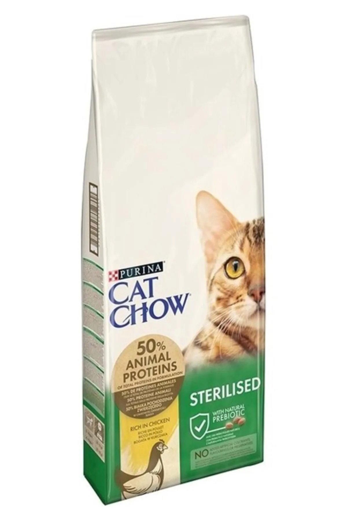 CAT CHOW STERİLİZED HİNDİLİ YETİŞKİN KURU KEDİ MAMASI 15 KG