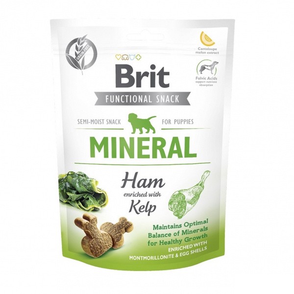 Brit Mineral Jambon ve Deniz Yosunlu Yavru Köpek Ödülü 150gr