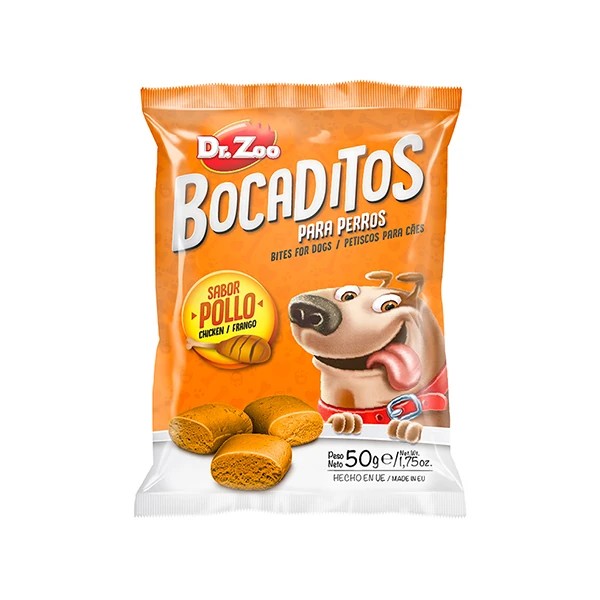 DR.ZOO BOCADİTOS TAVUKLU KÖPEK ÖDÜLÜ 50GR