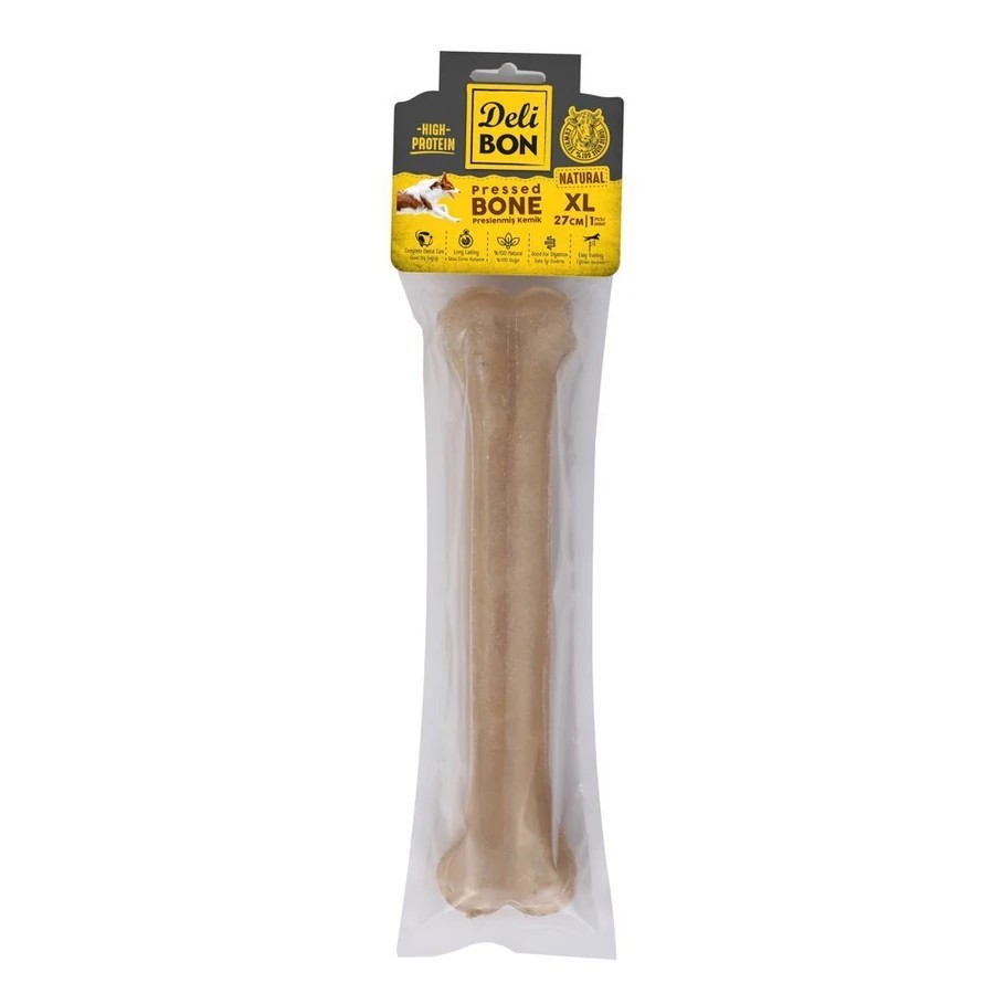 DERİ PRES KEMİK 27CM M BOY 1Lİ PAKET NATUREL NATUREL 27CMX1AD.