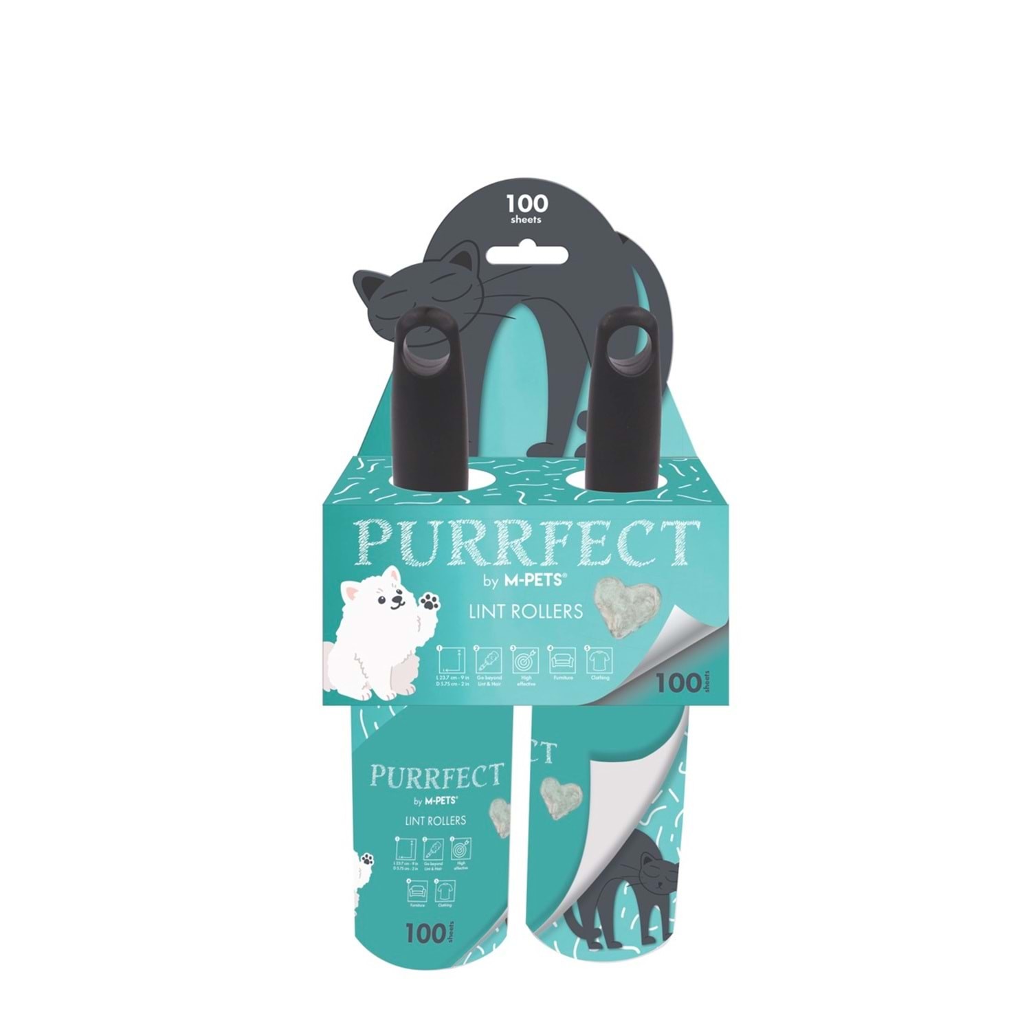 M-PETS PURRFECT TÜY TOPLAMA RULOSU 100 YAPRAK