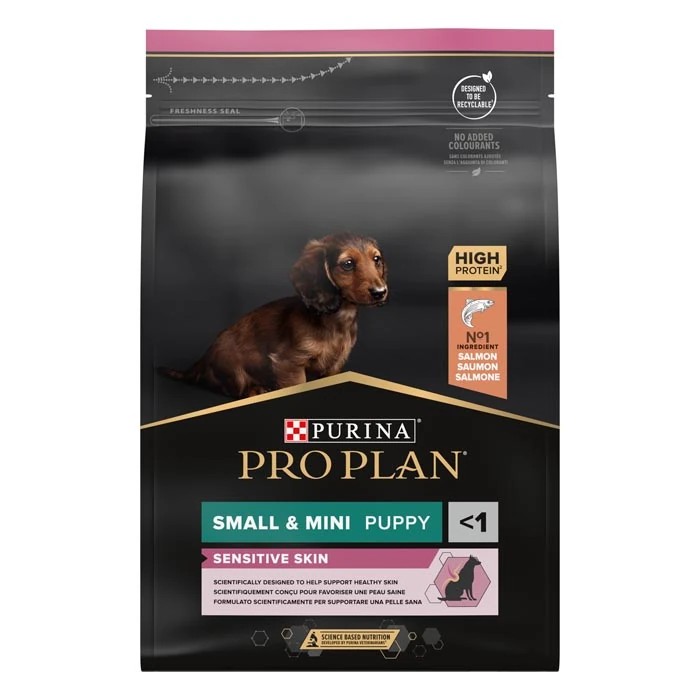 PROPLAN SENSİTİVE SOMONLU KÜÇÜK IRK YAVRU KURU KÖPEK MAMASI 3 KG