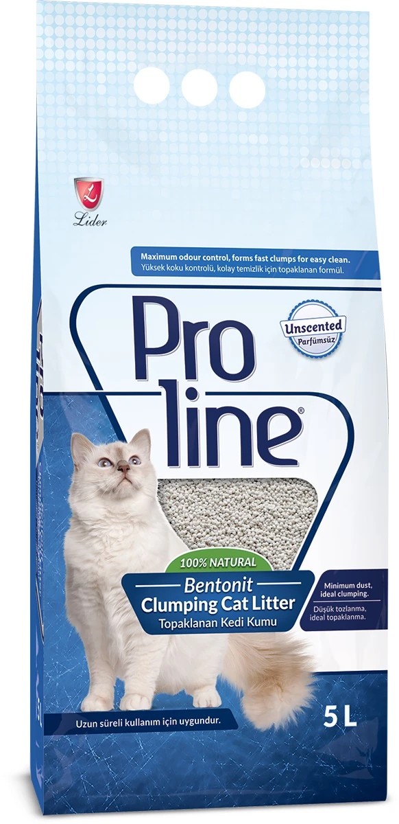 PROLİNE CLUMPİNG CAT LİTTER TOPAKLANAN KEDİ KUMU 5 LT