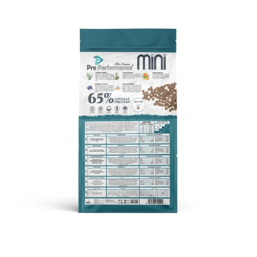 PROPERFORMANCE MİNİ ADULT SOMON&BLUEBERRY KÖPEK MAMASI 2 KG
