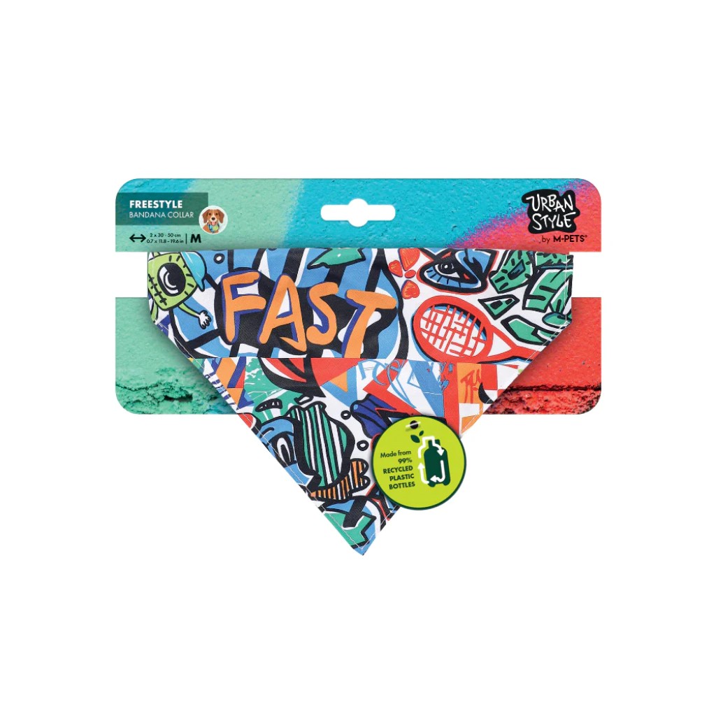 M-Pets Urban Style Köpek Bandanası 30x50cm [M]