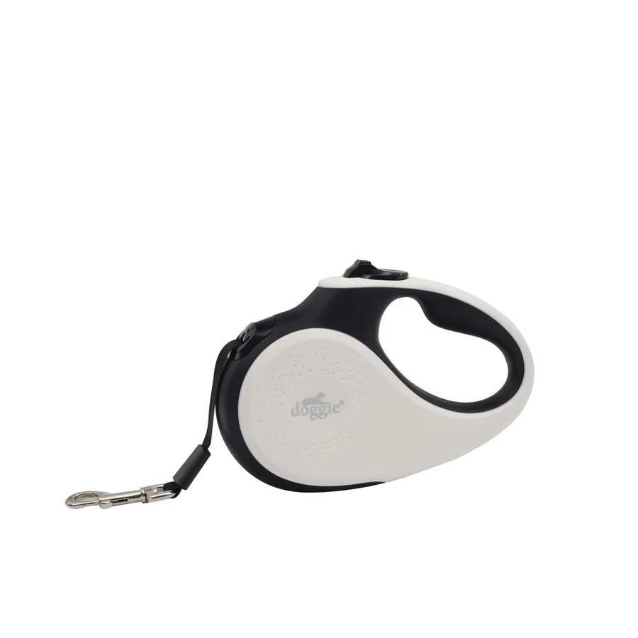 Doggie Soft Xsmall Otomatik Tasma 3 Metre Beyaz