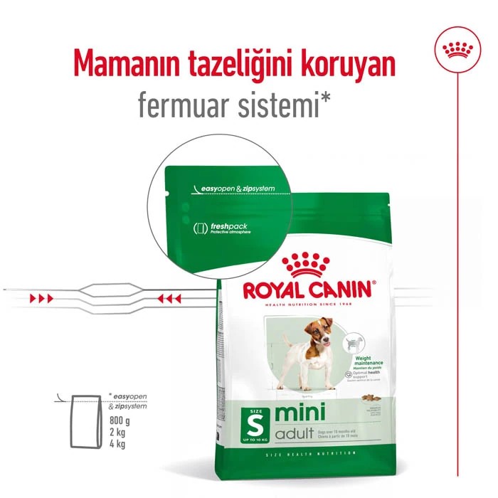 ROYAL CANİN MİNİ ADULT YETİŞKİN KÖPEK MAMASI 2 KG
