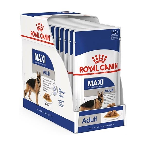 Royal Canin Pouch Maxi Adult Yaş Köpek Maması 140 gr x 10 Adet