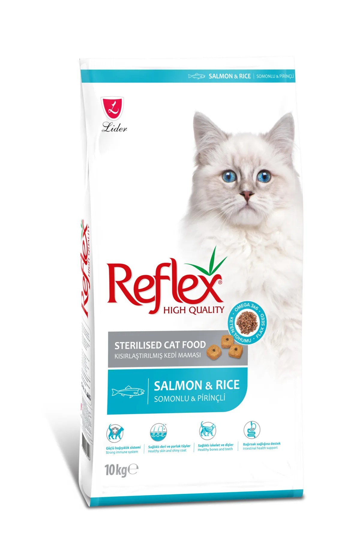 REFLEX STERİLSED SOMON KEDİ MAMASİ 10 KG