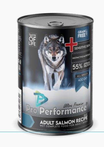 PRO PERFORMANCE DOG SALMON 400 GR