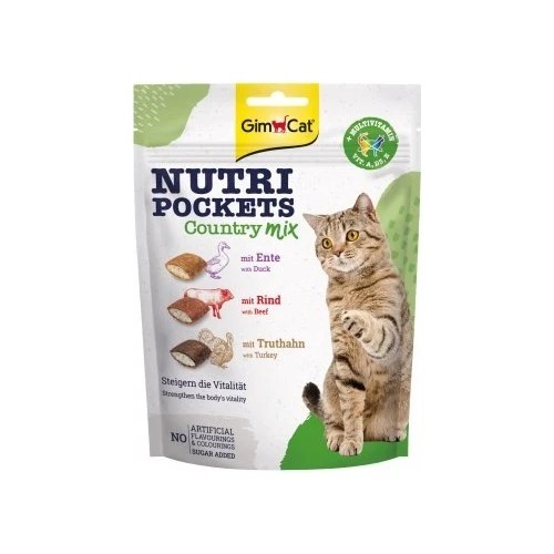 GİMCAT NUTRİPOCKETS COUNTRY MİX 150GR
