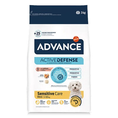 ADVANCE DOG MİNİ SENSİTİVE BALIKLI KÖPEK MAMASI 3 KG