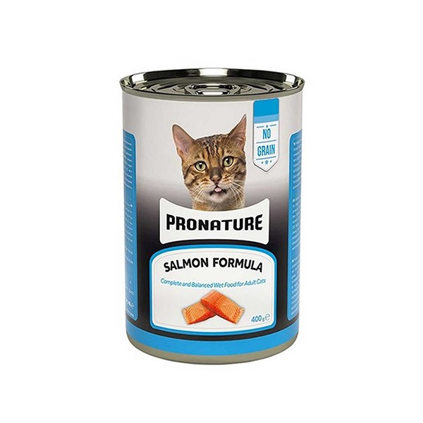 PRONATURE SOMONLU KEDİ KONSERBESİ 400 GR