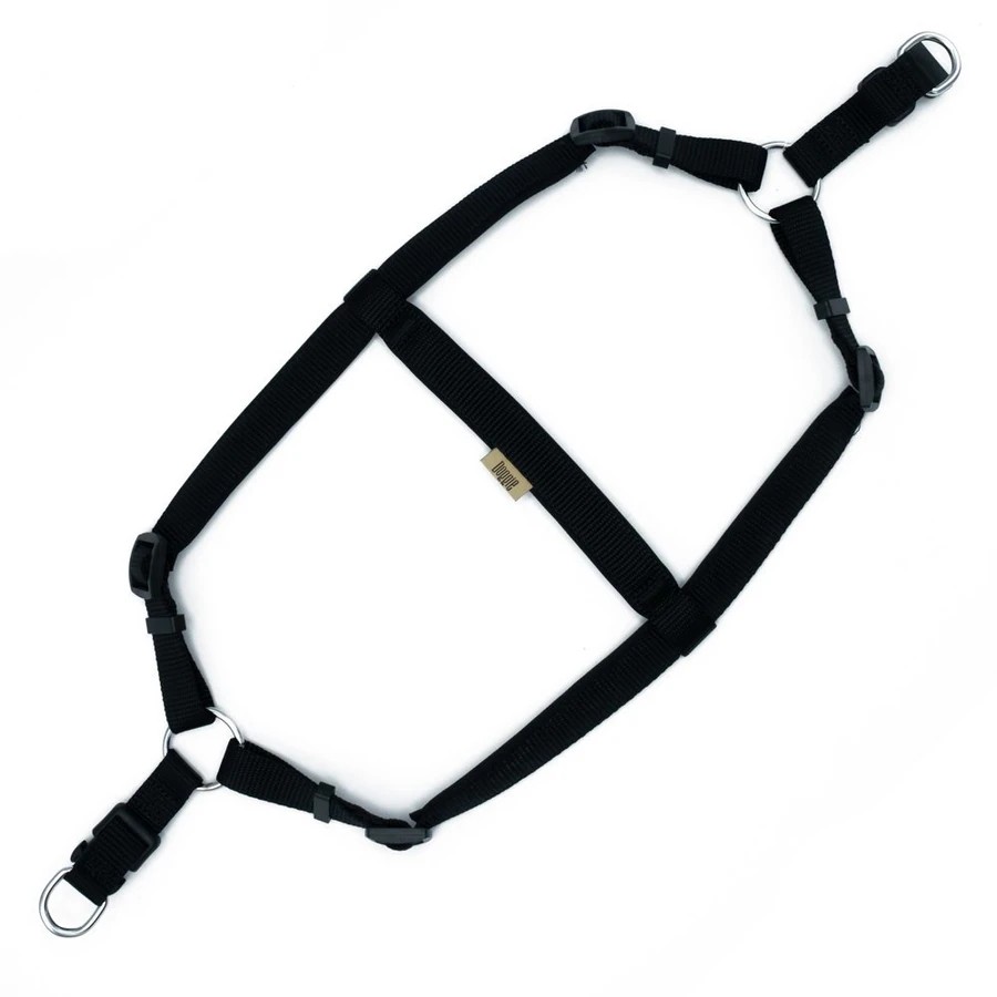 DOGGİE COMFORT RONİN YUMUŞAK DOKUMA GÖĞÜS TASMASI L 2X55-65CM SİYAH