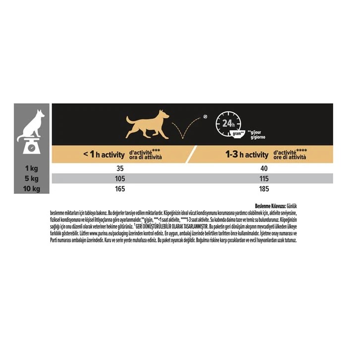 PROPLAN KÜÇÜK IRK SOMONLU YETİŞKİN KURU KÖPEK MAMASI 3 KG