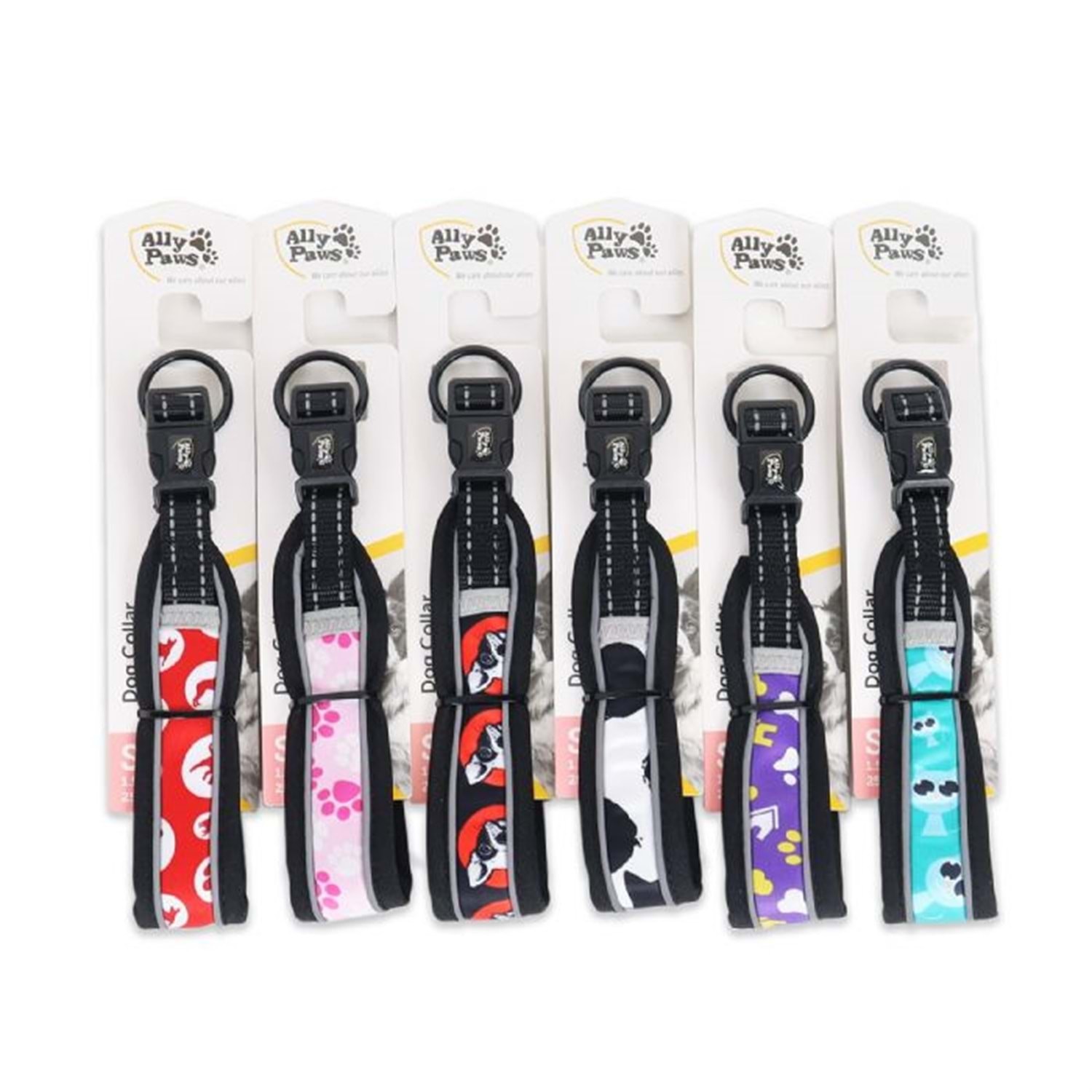 ALLY PAWS DOG COLLAR SMALL 1,5CMX25-40CM