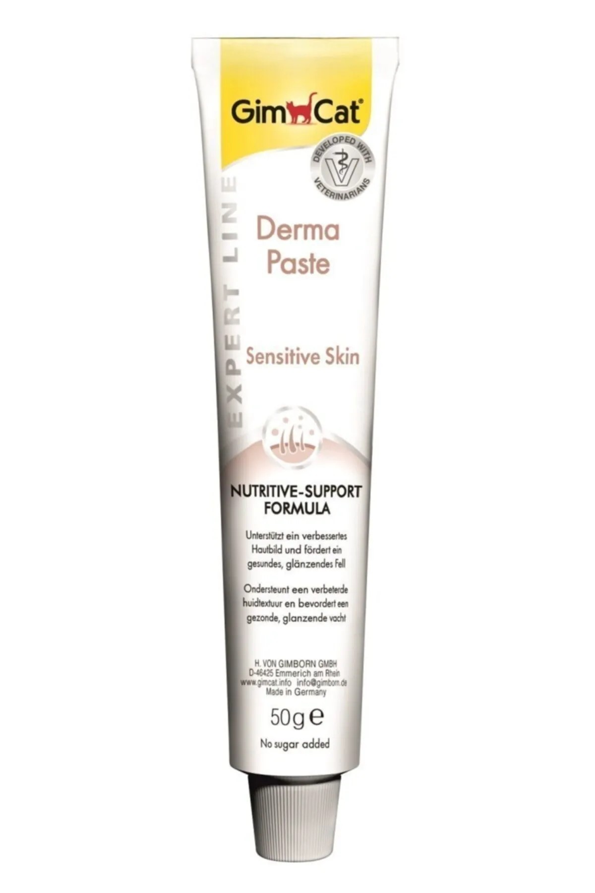 GİMCAT EXPERT LİNE DERMA PASTE KEDİ PASTASI 50 GR