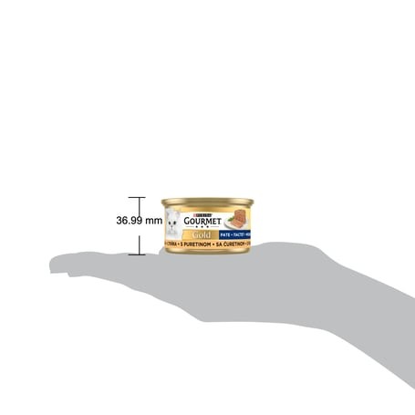 Gourmet Gold Kıyılmış Hindili Kedi Konservesi 85 gr X24 Adet