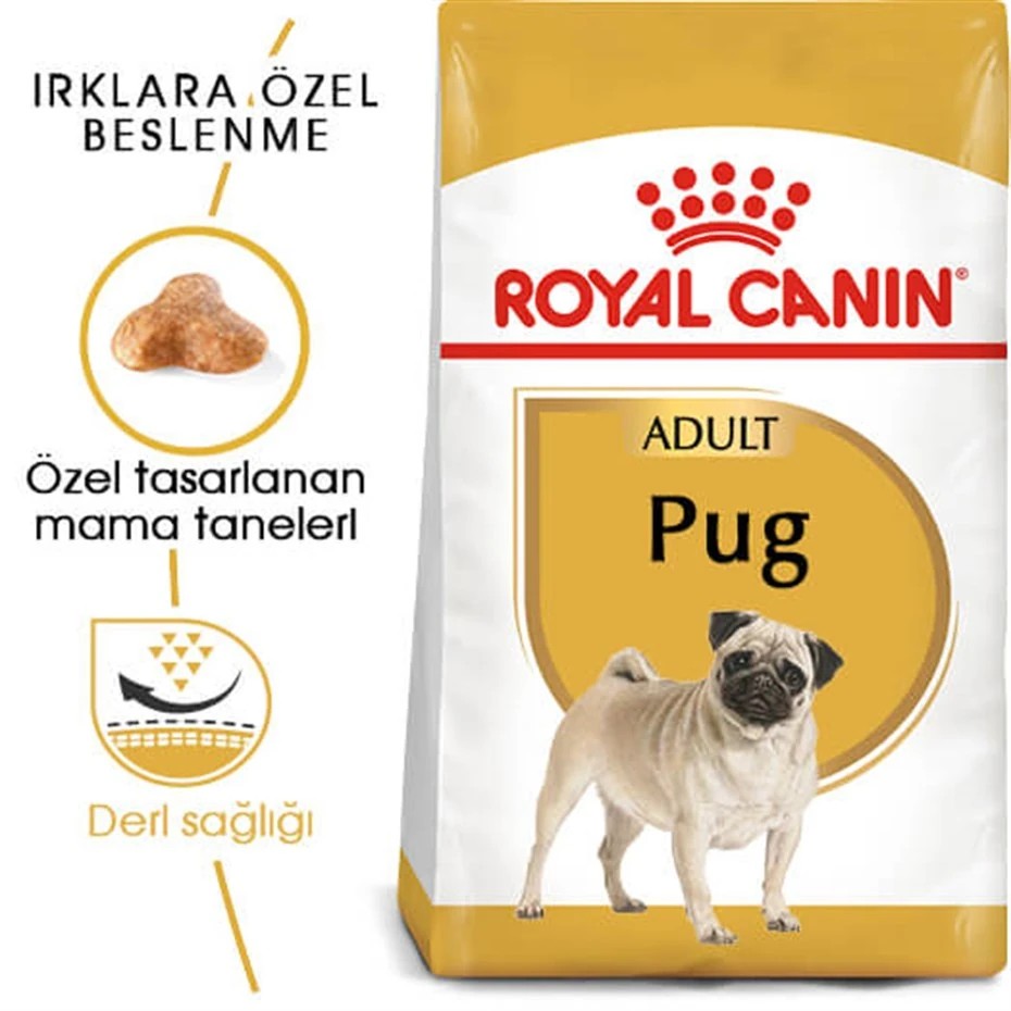 ROYAL CANİN PUG 25 PUG YETİŞKİN KÖPEK MAMASI 1,5 KG