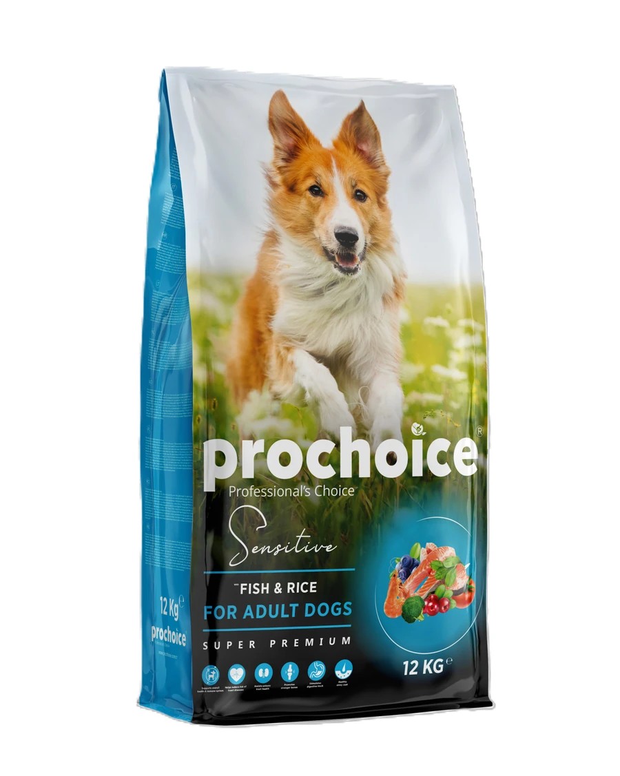 Prochoice Sensitive Balık Etli Yetişkin Köpek Maması 12 Kg