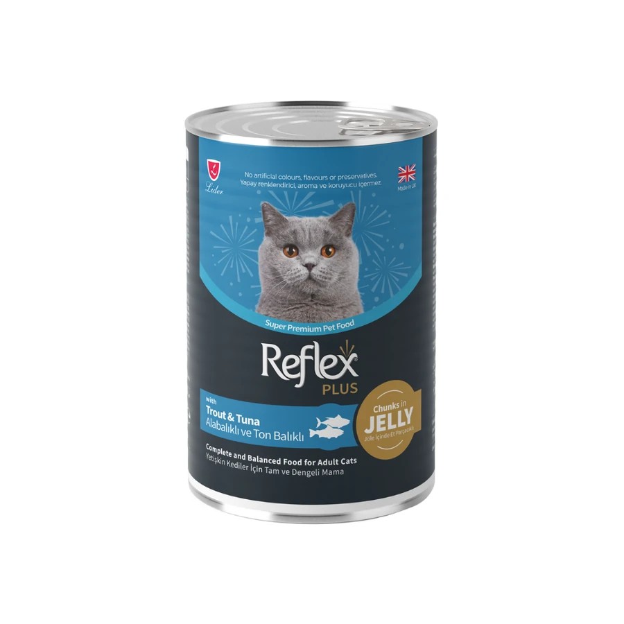 REFLEX PLUS ALABALIKLI&TON BALIKLI YETİŞKİN KEDİ MAMASI 400 GR