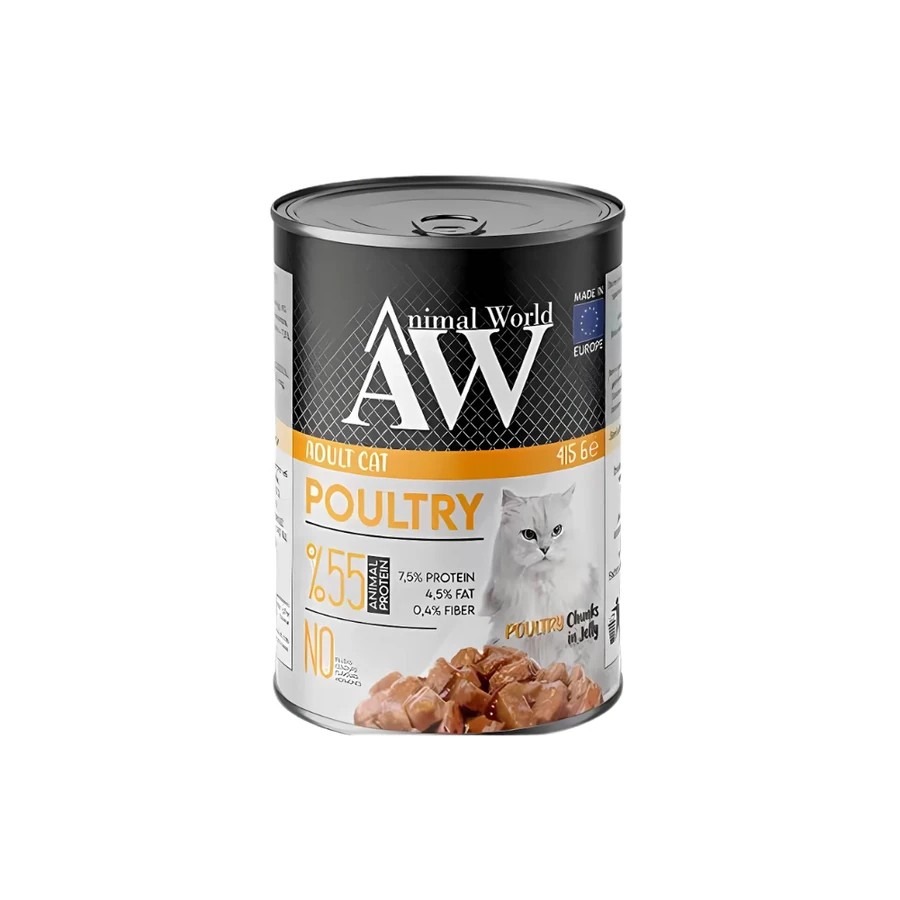 AW CAT ADULT  POULTRY 415 GR