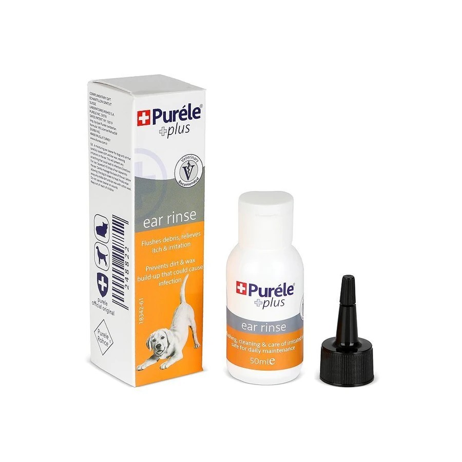 PURELE KEDİ VE KÖPEK KULAK TEMİZLEME DAMLASI 50ML