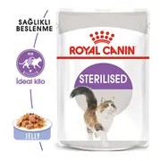 ROYAL CANİN POUCH STERİLİSED JELLY KISIRLAŞTIRILMIŞ KEDİ YAŞ MAMA 85 GR.