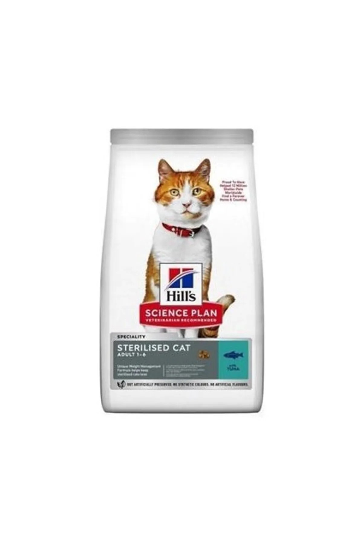 HİLLS STERİLİSED CAT TUNA BALIKLI 1,5 KG.