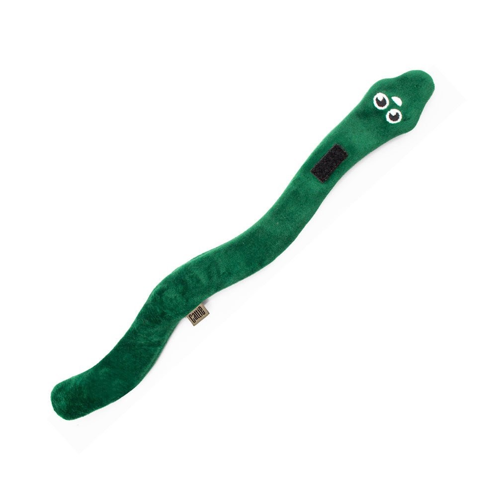 CATTİE MATATABİ İÇERİKLİ KEDİ OYUNCAĞI PELUŞ YILAN 33CM