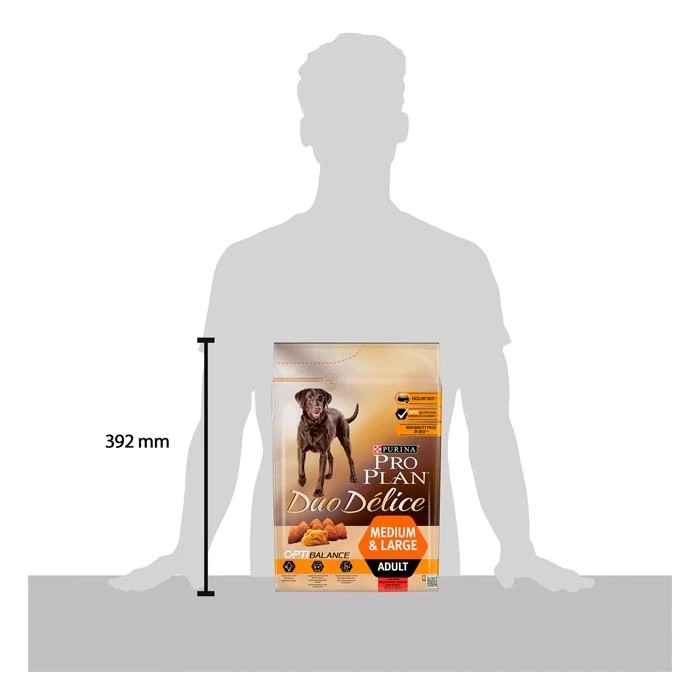 PROPLAN DUO DELİCE TAZE PARÇA ETLİ YETİŞKİN KÖPEK MAMASI 2,5 KG