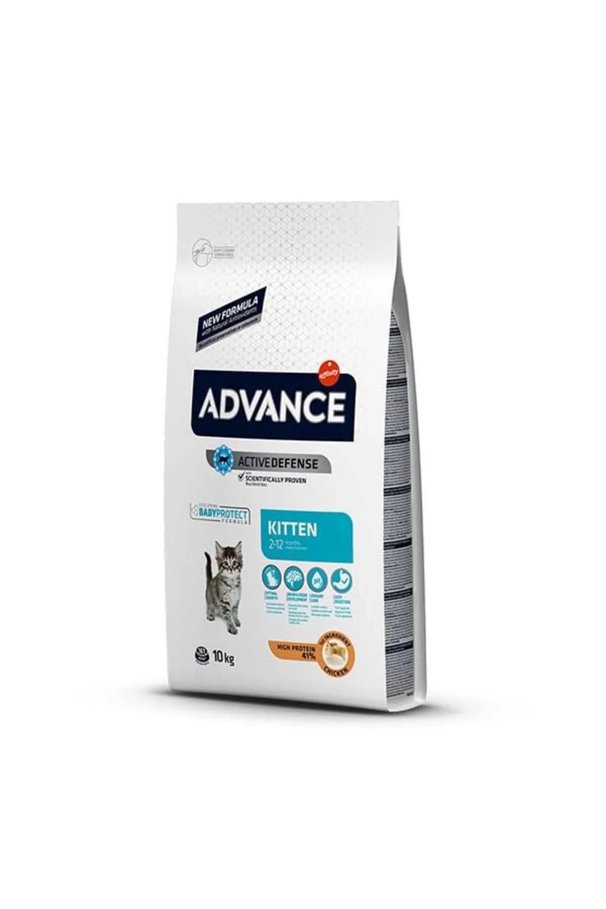 ADVANCE BABY PROTECT KİTTEN TAVUKLU YAVRU KEDİ MAMASI 10 KG