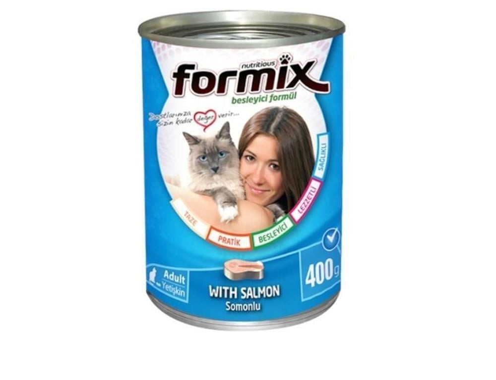 FORMIX SOMONLU KEDI KONSERVE 400G