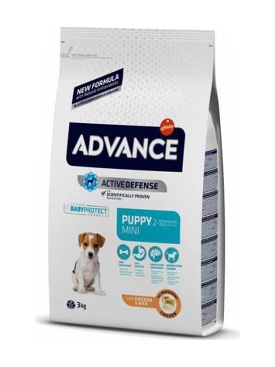 ADVANCE PUPPY PROTECT TAVUKLU KÜÇÜK IRK HASSAS YAVRU KÖPEK MAMASI 3 KG