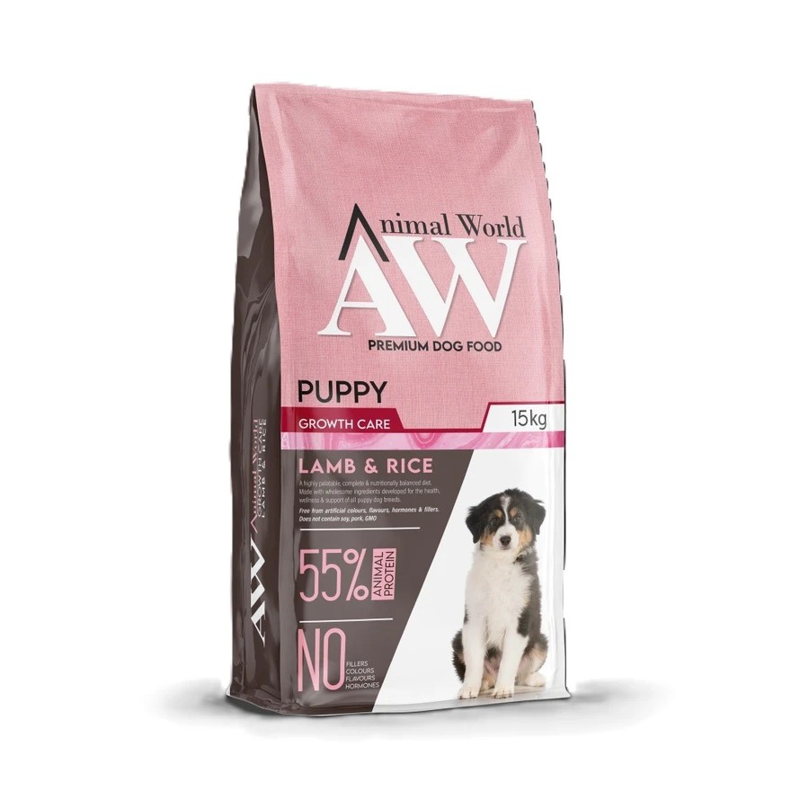 ANIMAL WORLD KUZULU YAVRU KÖPEK MAMASI 15 KG