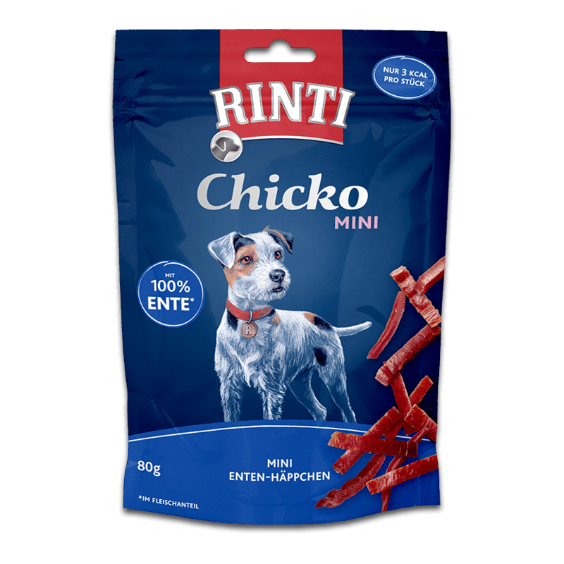 RINTI CHICKO MINI KÖPEK ÖDÜLÜ ÖRDEKLI 80 G