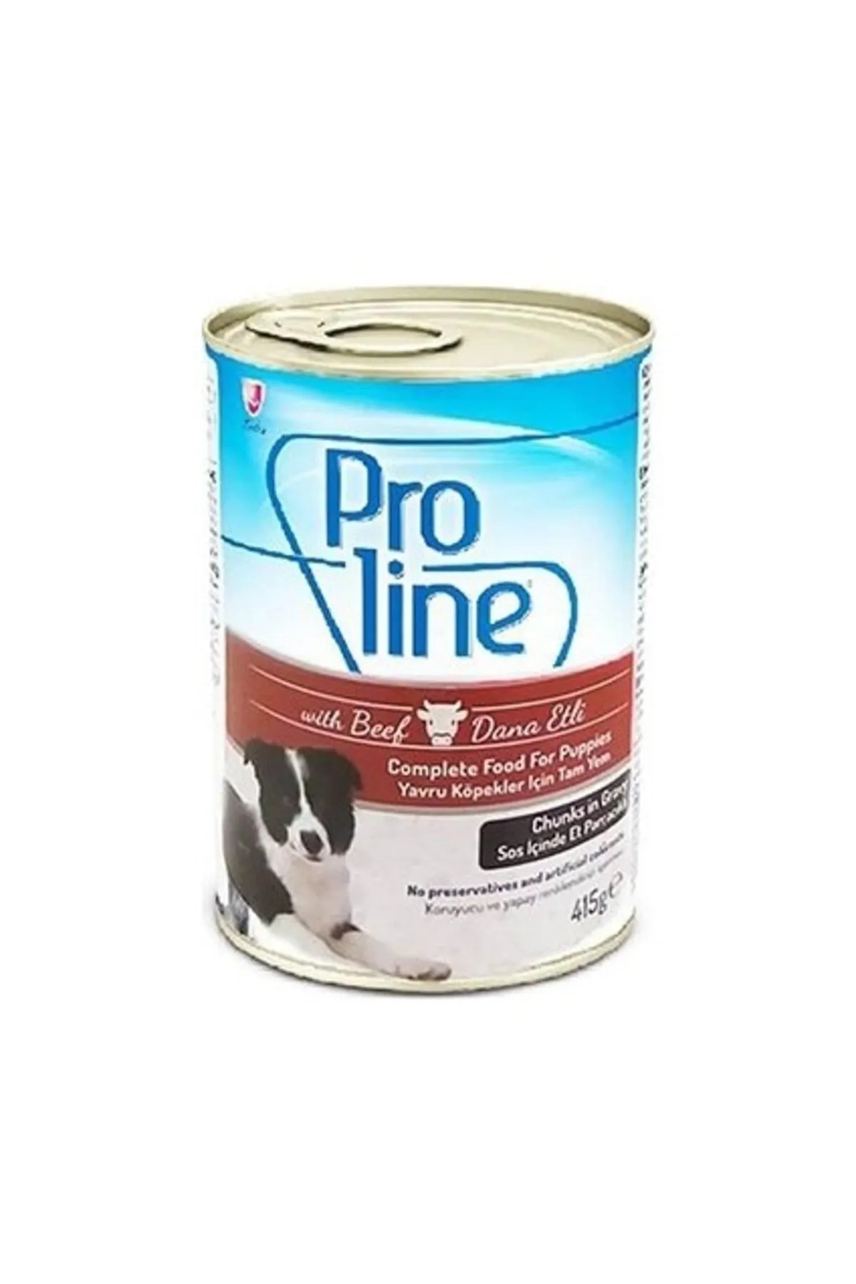 PROLİNE DANA ETLİ YAVRU KÖPEK KONSERVESİ 400 GR.