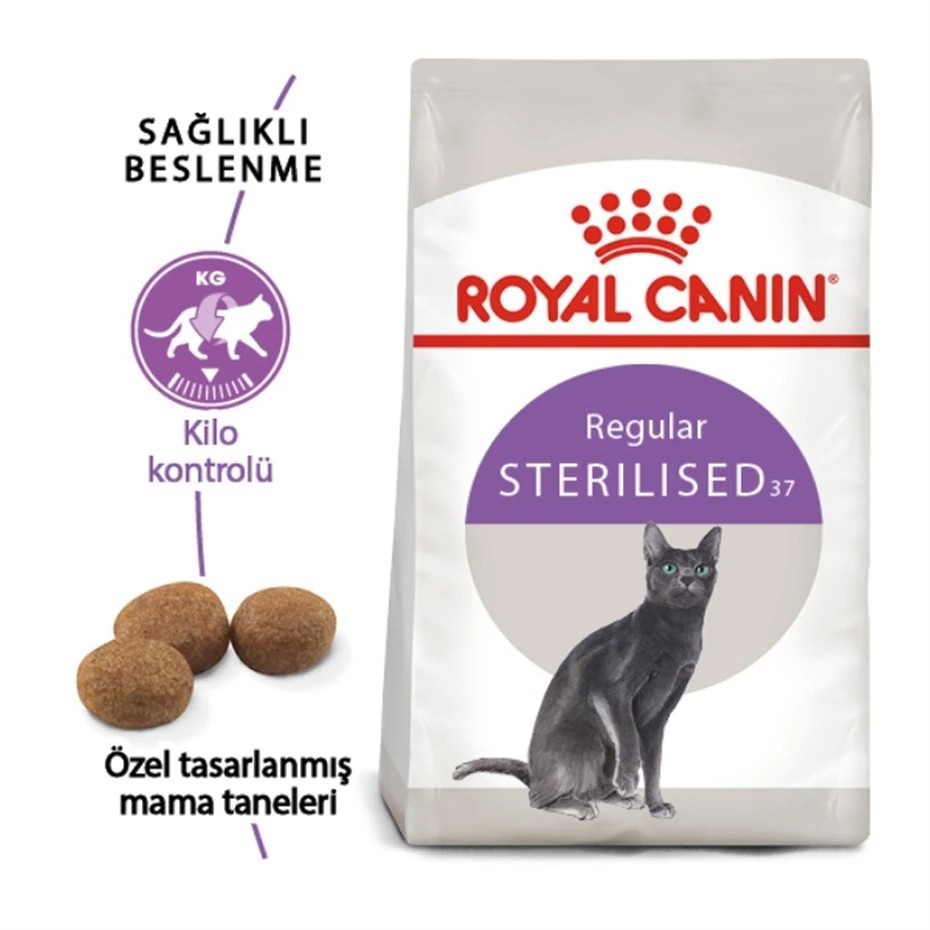 ROYAL CANİN STERİLİSED 37 KISIRLAŞTIRILMIŞ KEDİ MAMASI 2 KG