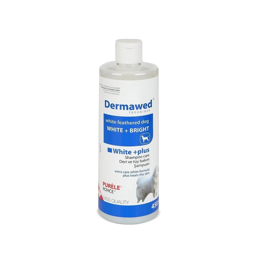 PURELE DERMAPET BEYAZ KEDİ VE KÖPEK ŞAMPUANI 450 ML