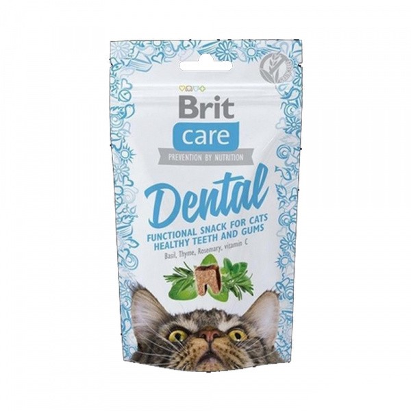 Brit Care Kedi Diş Bakımı Snack Dental Kedi Ödülü 50 Gr