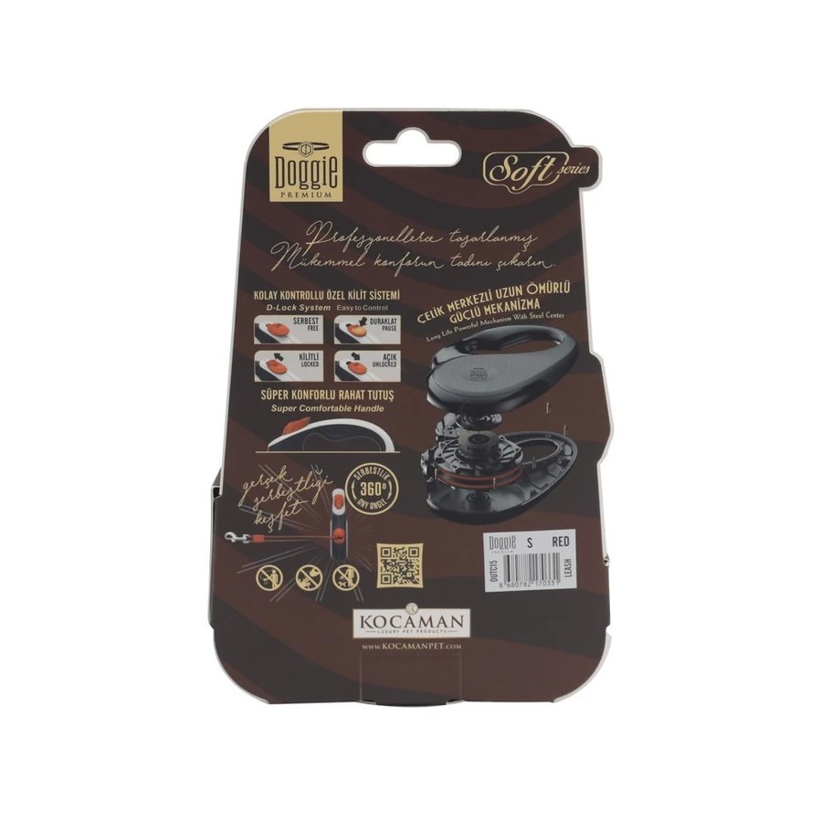DOGGIE SOFT S RED GEZDIRME TASMASI 15 KG