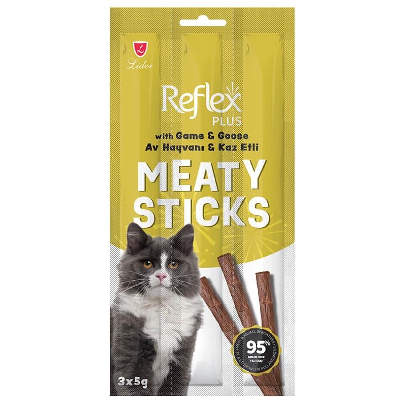 REFLEX KEDİ ÖDÜL STİCKS AV HAYVANLI