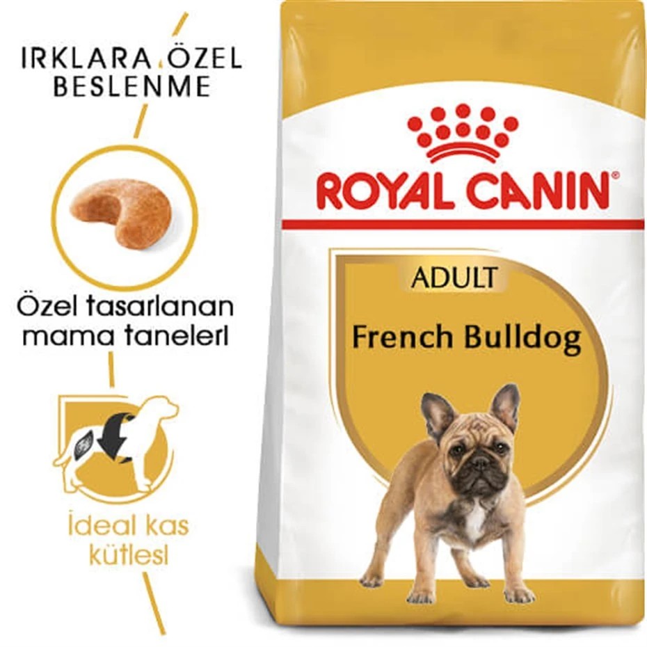 ROYAL CANİN FRENCH BULLDOG YETİŞKİN KÖPEK MAMASI 3 KG