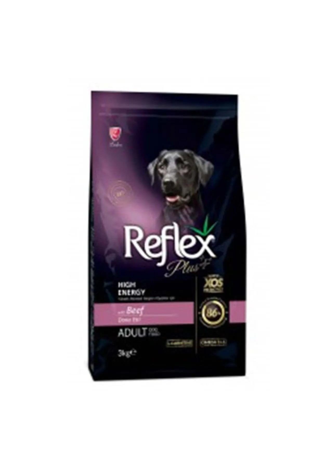 REFLEX PLUS YÜKSEK ENERJİLİ KÖPEK MAMASI 3 KG