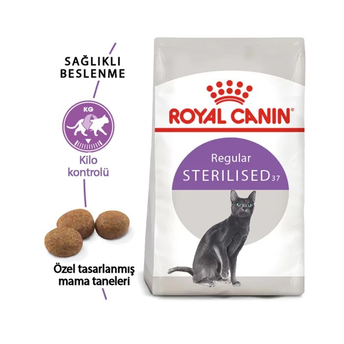 ROYAL CANİN STERİLİSED 37 KISIRLAŞTIRILMIŞ KURU KEDİ MAMASI 15 KG