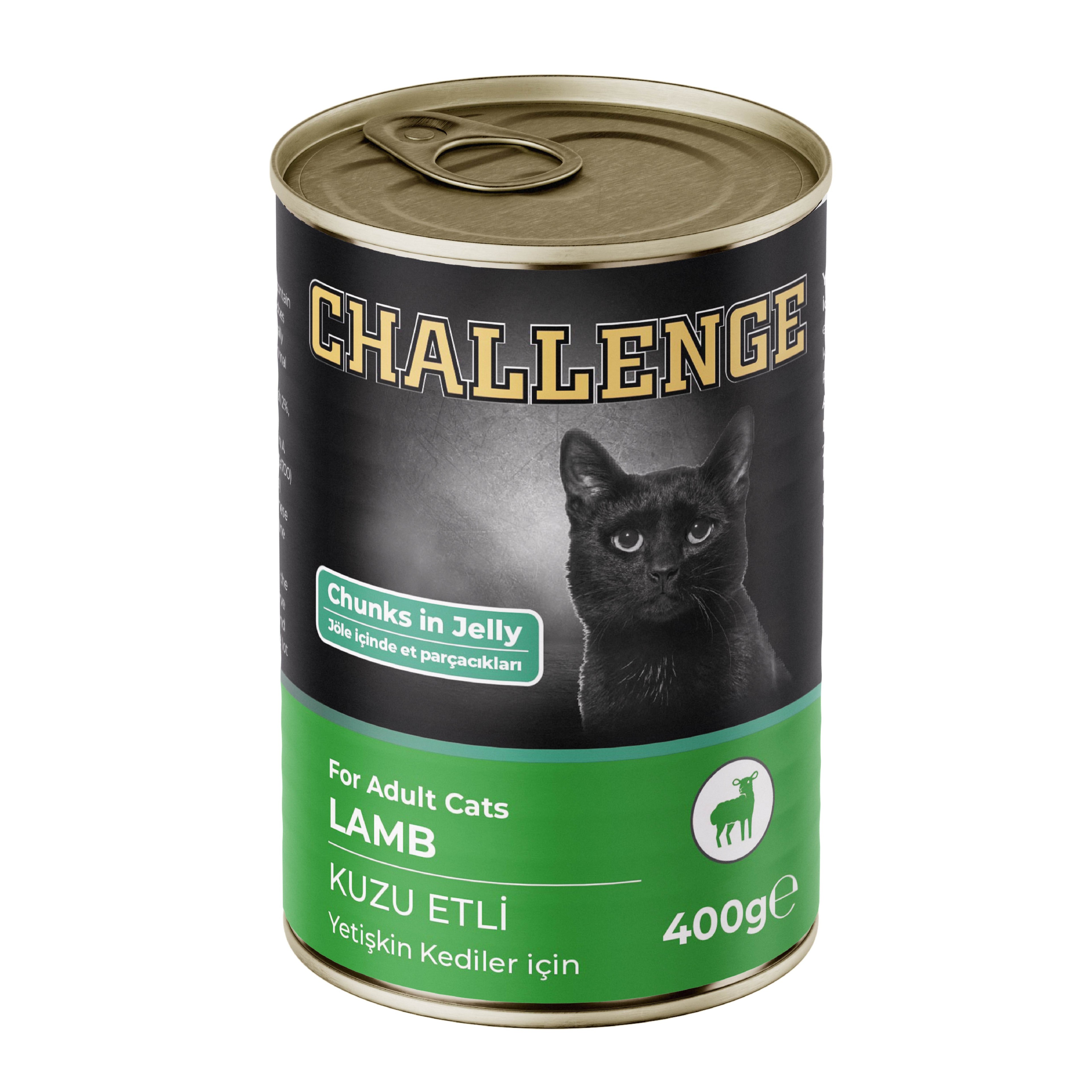 CHALLENGE KONSERVE YAS KEDI MAMASI 400 GR
