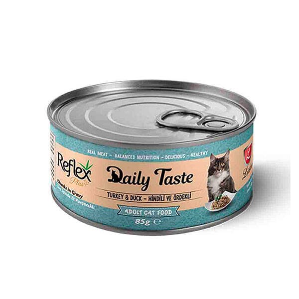 REFLEX DAİLY TASTE HİNDİ ÖRDEKLİ SOSLU KEDİ KONSERVESİ 85GR