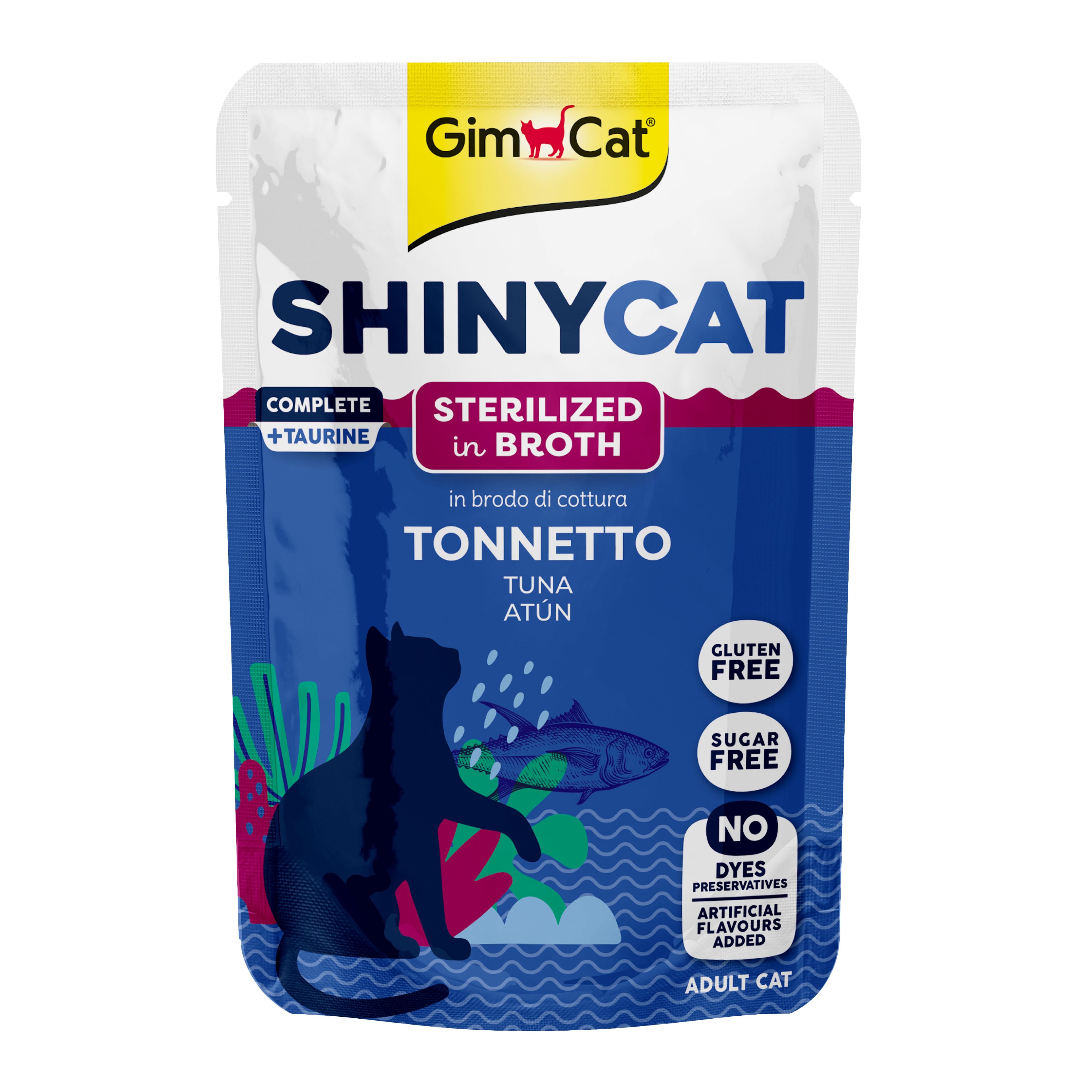 GİMCAT SHİNYCAT  PAUCH STERİL TON BALIKLİ 70GR