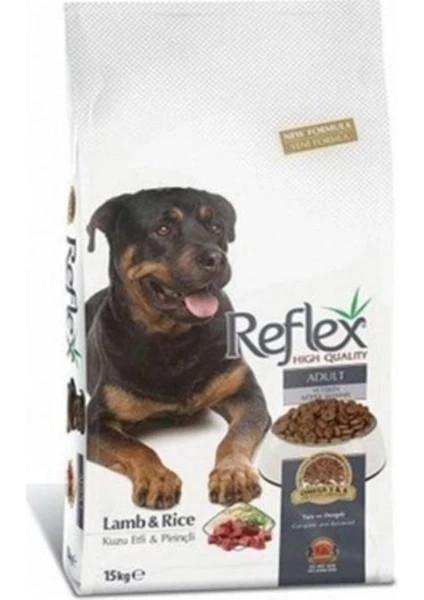 REFLEX ADULT KUZU ETLİ KÖPEK MAMASI 15 KG.